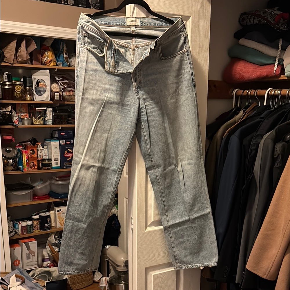 Agolde criss cross jeans. Size 29